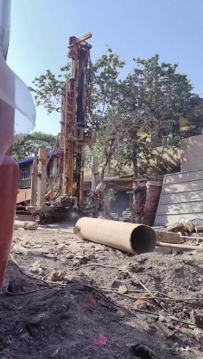 黄梅工地施工用水井